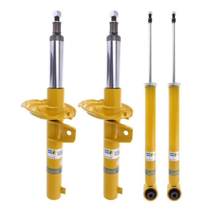 VW Suspension Strut and Shock Absorber Assembly Kit - Front and Rear (B8 Performance Plus) - Bilstein 3810434KIT